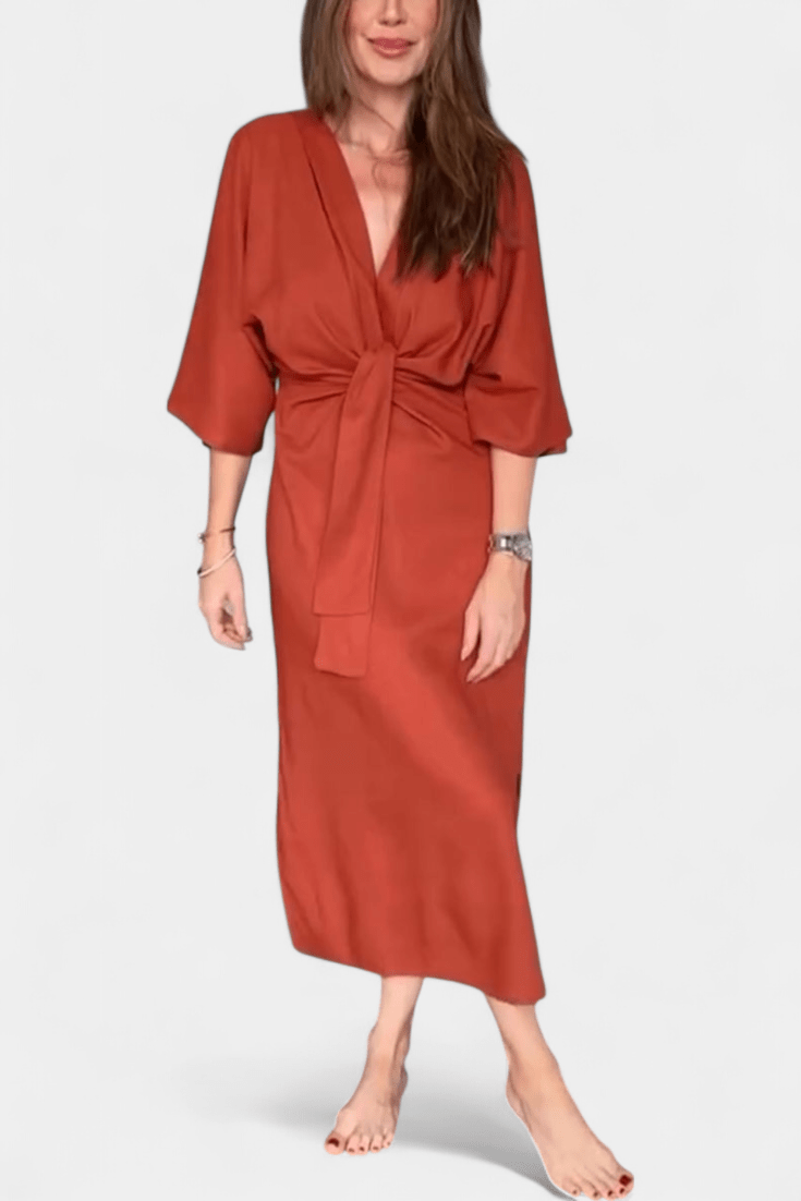 Astrid | Élégant midi-robe