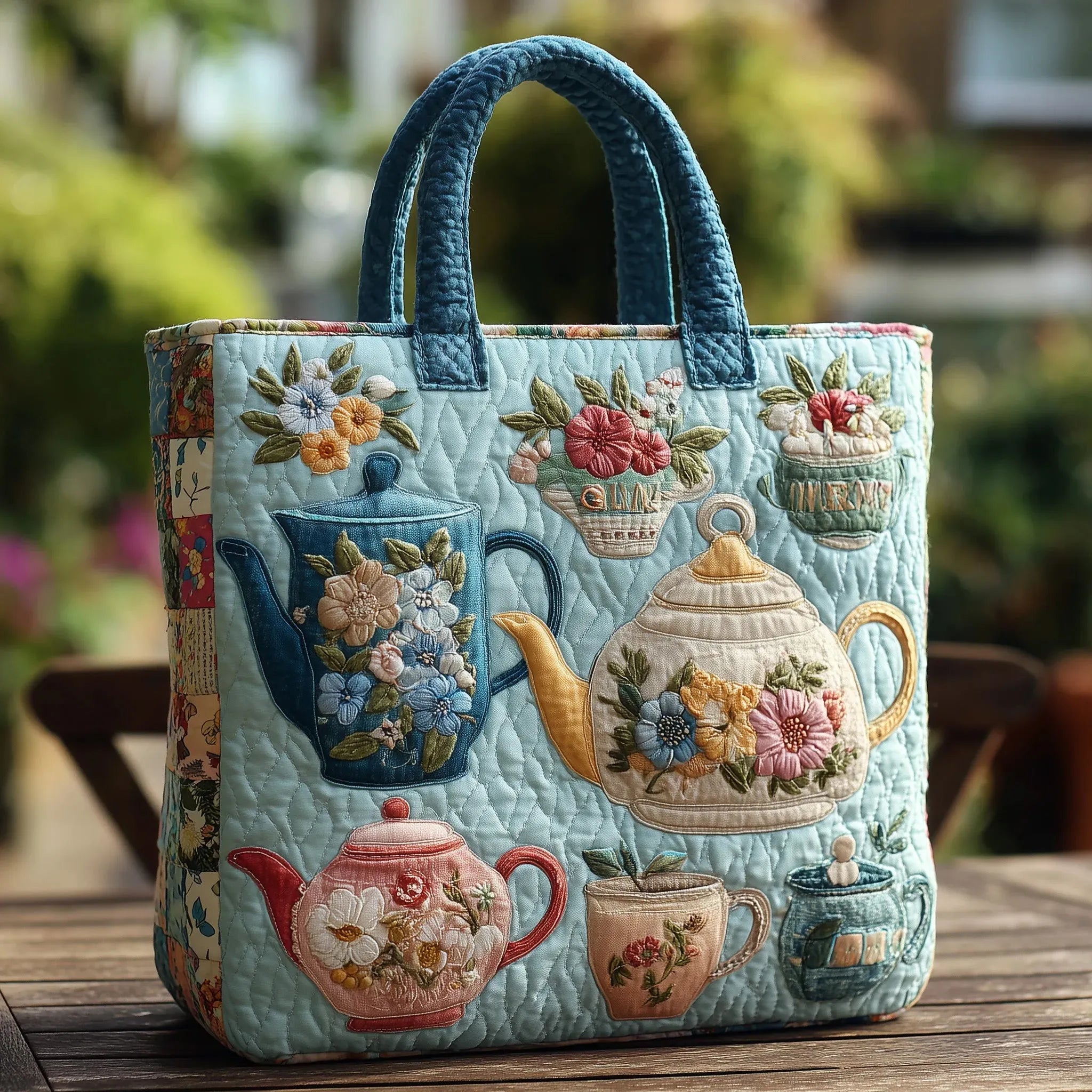 Flora - Pratique Sac Tote Matelassé