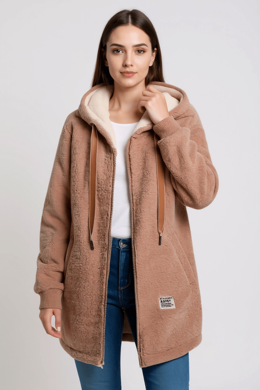 Birgitta™ | Veste en polaire élégante au design nordique