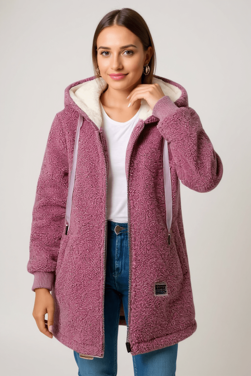 Birgitta™ | Veste en polaire élégante au design nordique