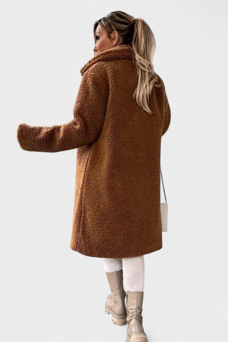 Birgitte™ | Élégante veste teddy au design luxueux