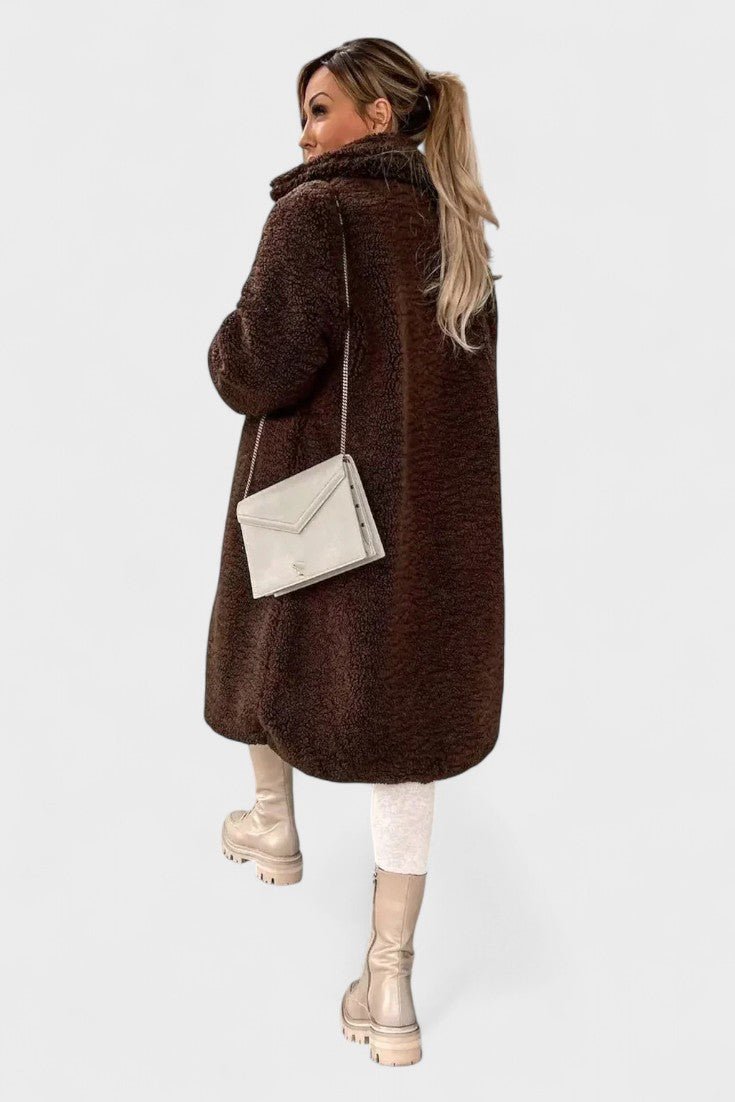 Birgitte™ | Élégante veste teddy au design luxueux