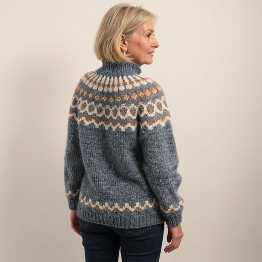 Carla | Pull Vintage Islandais