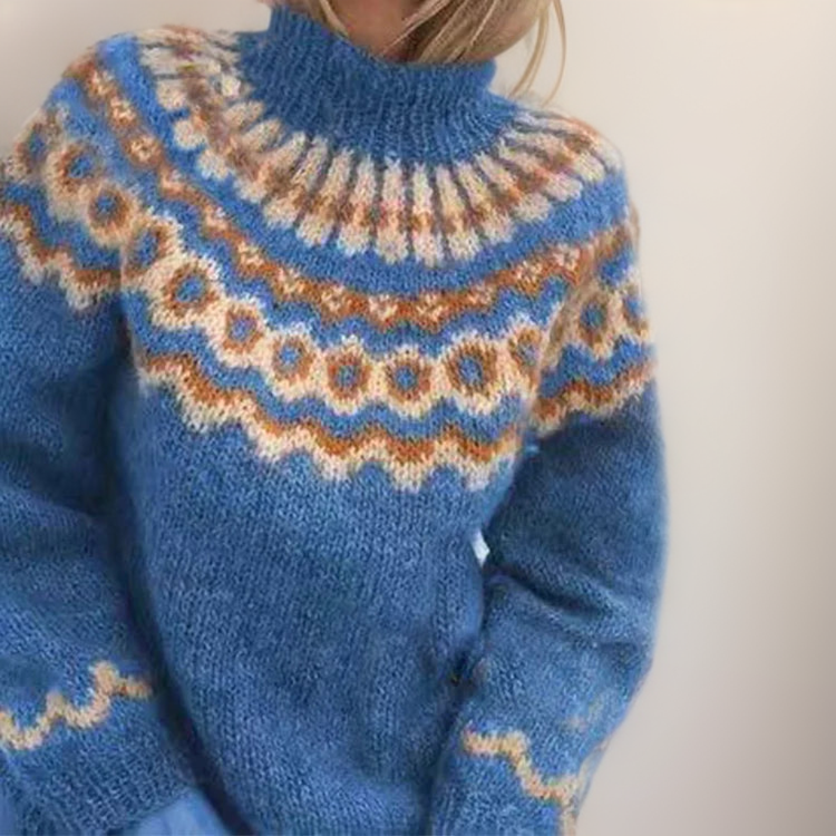 Carla | Pull Vintage Islandais