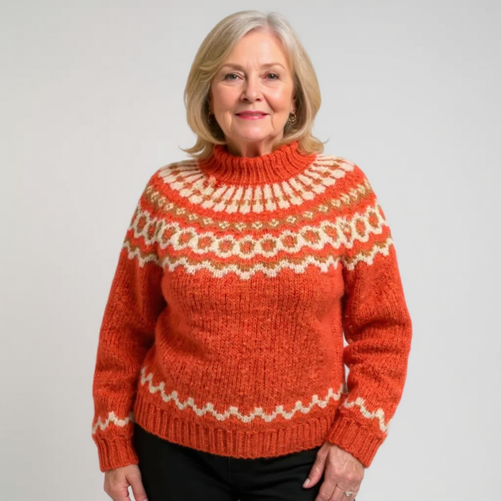 Carla | Pull Vintage Islandais