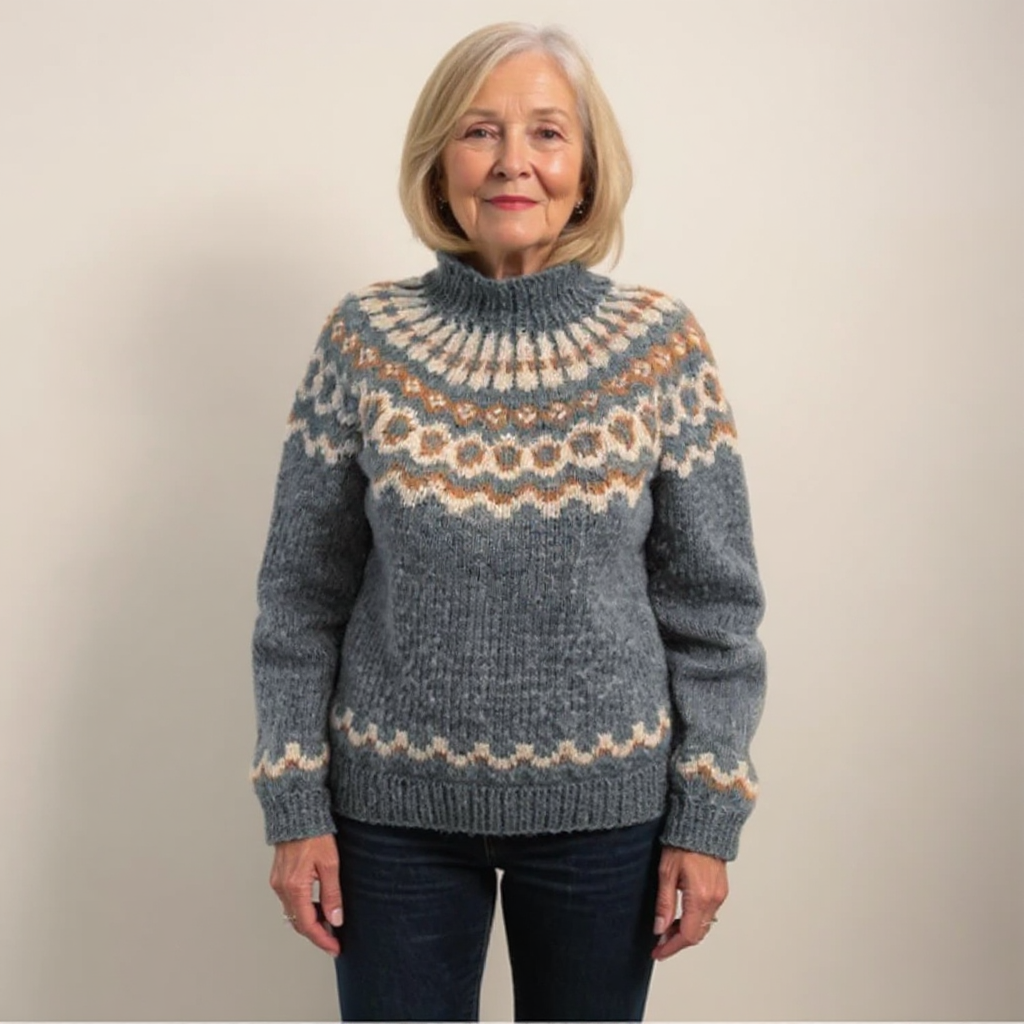 Carla | Pull Vintage Islandais