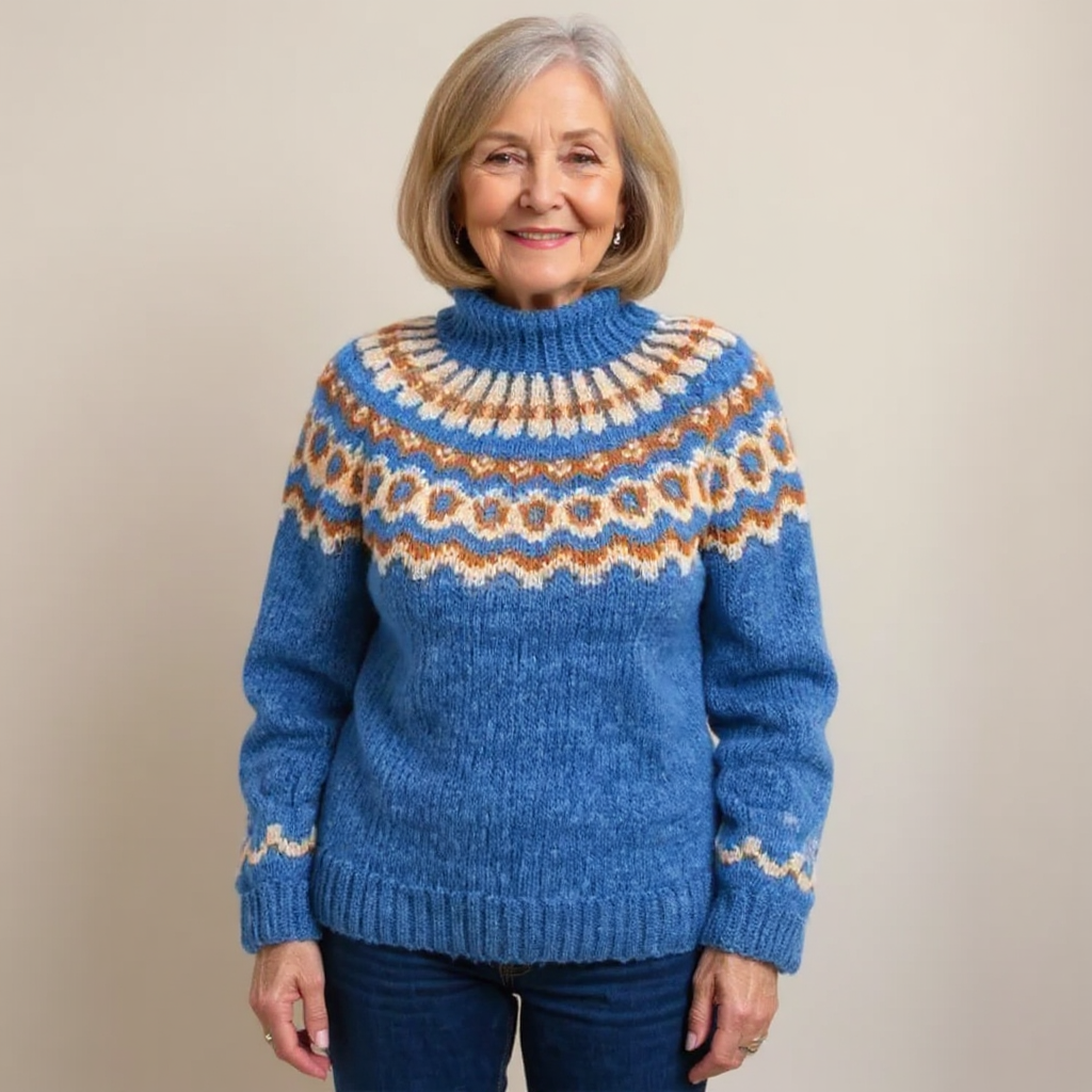 Carla | Pull Vintage Islandais