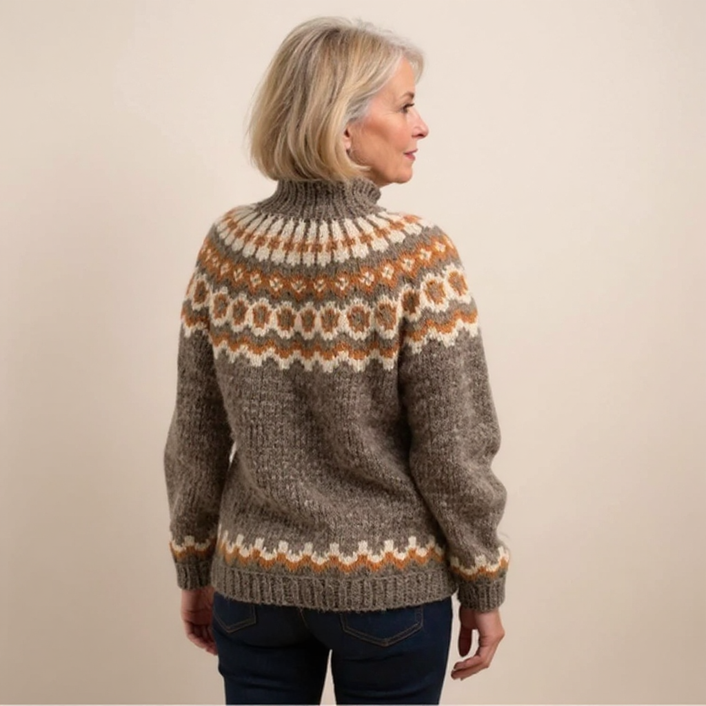 Carla | Pull Vintage Islandais