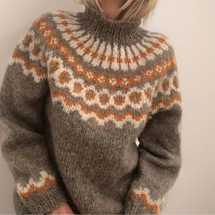 Carla | Pull Vintage Islandais