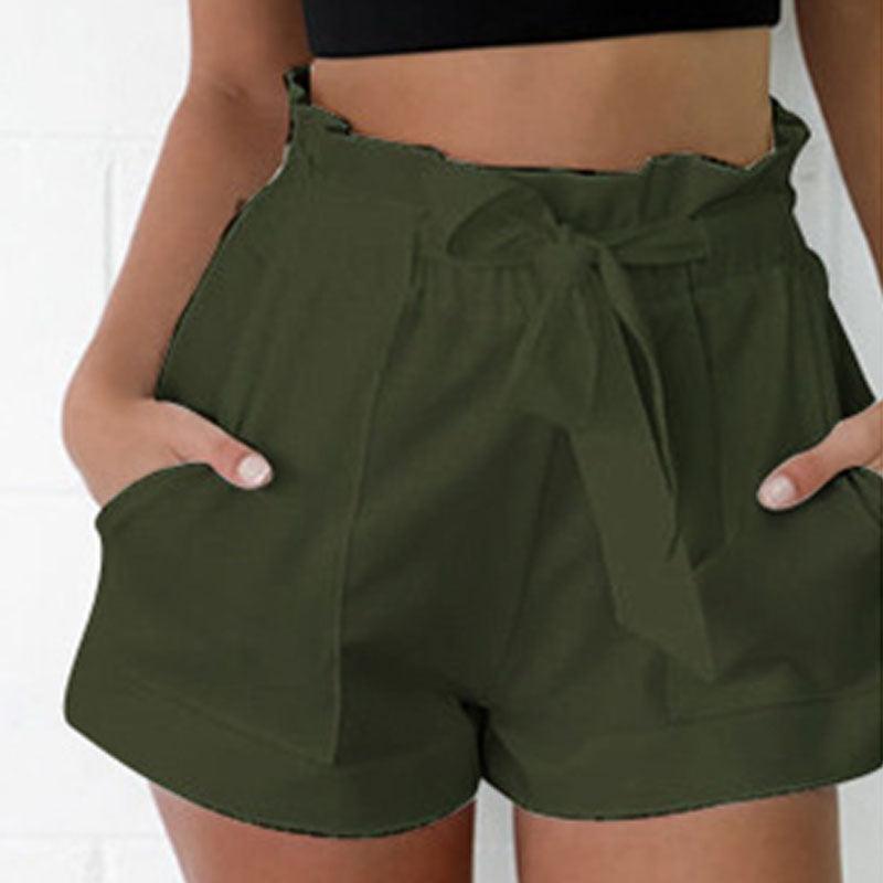 Cecilie | Pantalons Courts en Papier