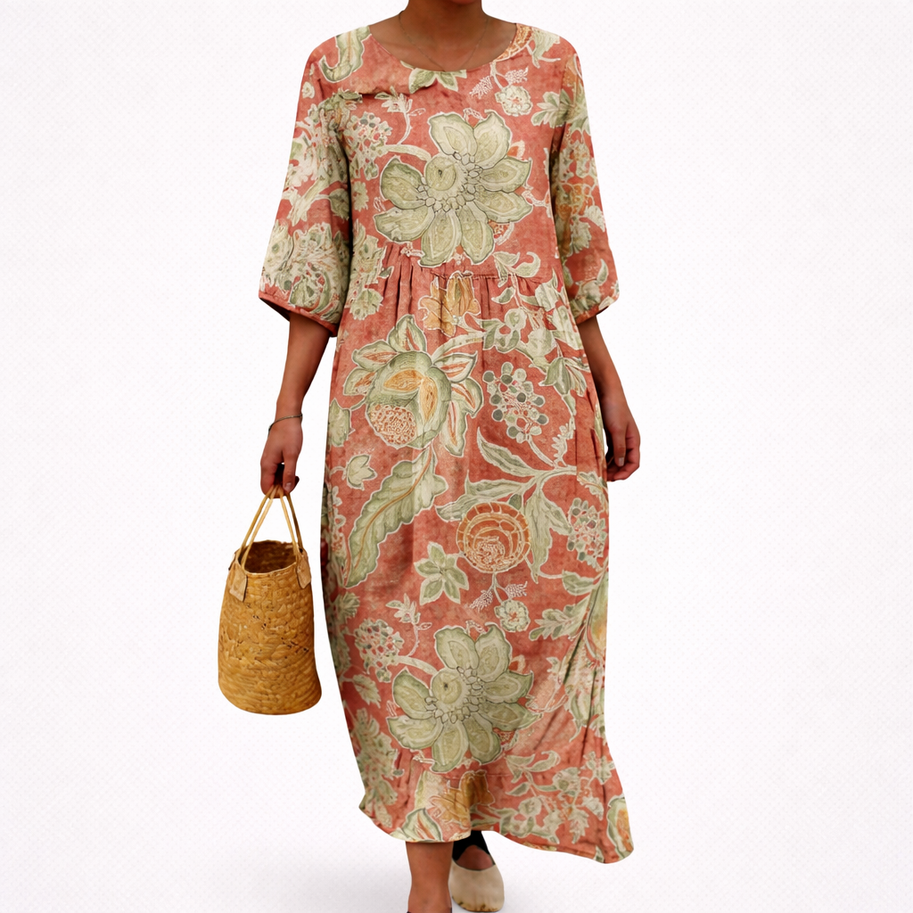 Zoé - Robe longue fluide chic et confortable