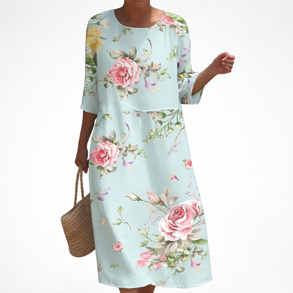 Rosalie - Robe longue fluide chic et confortable