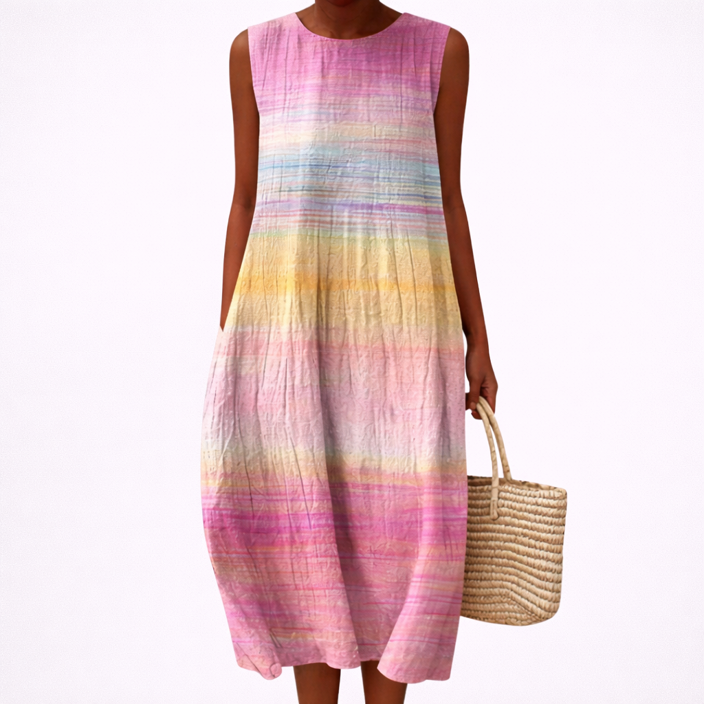 Esmée - Robe d’Été Confortable Sans Manches