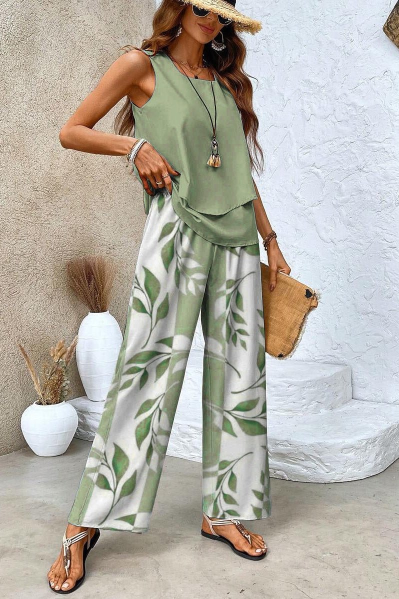 Clara | Ensemble Vert Olive