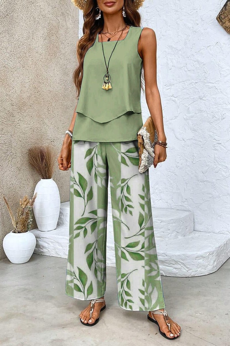 Clara | Ensemble Vert Olive