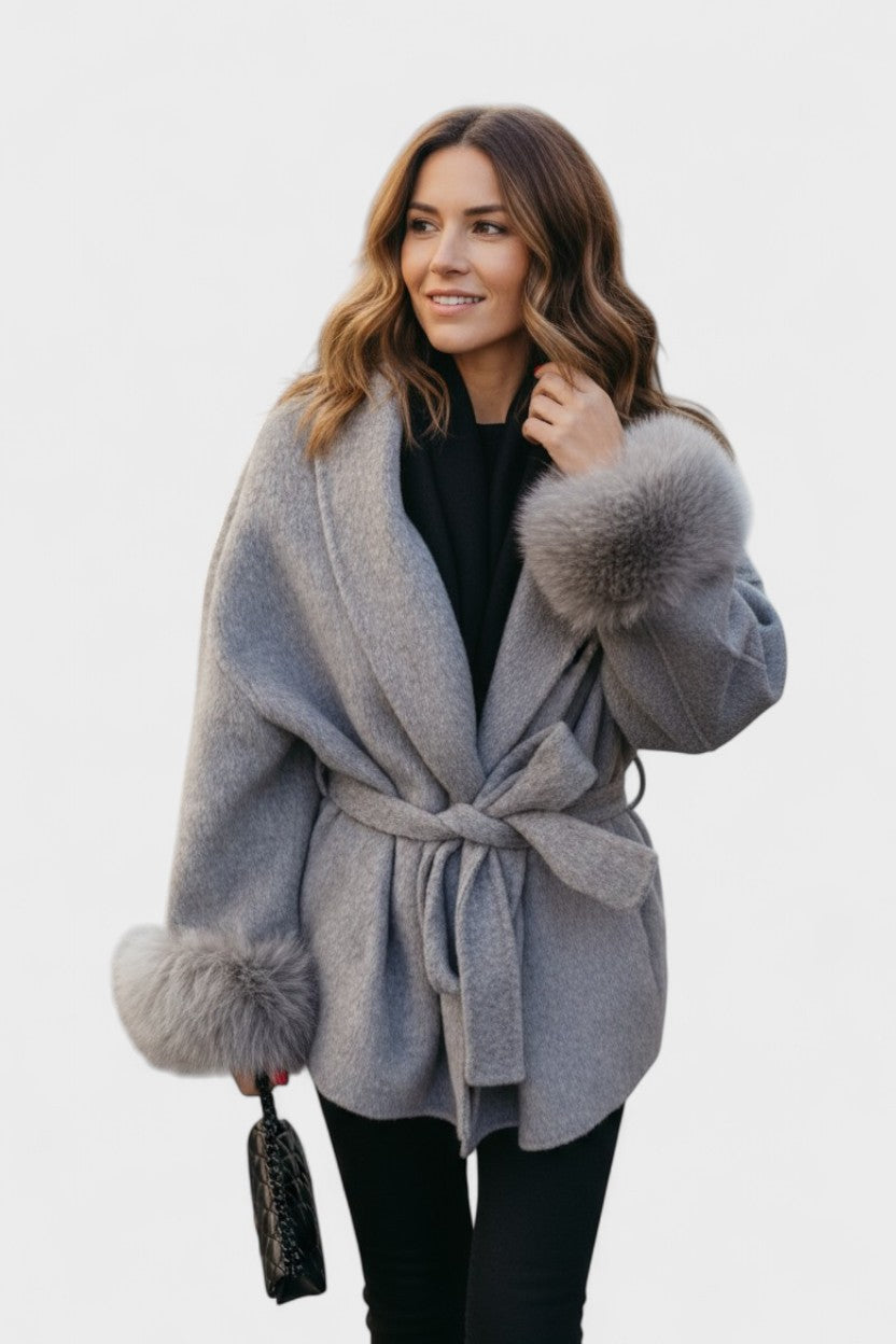 Dagmar™ | Manteau élégant en fausse fourrure
