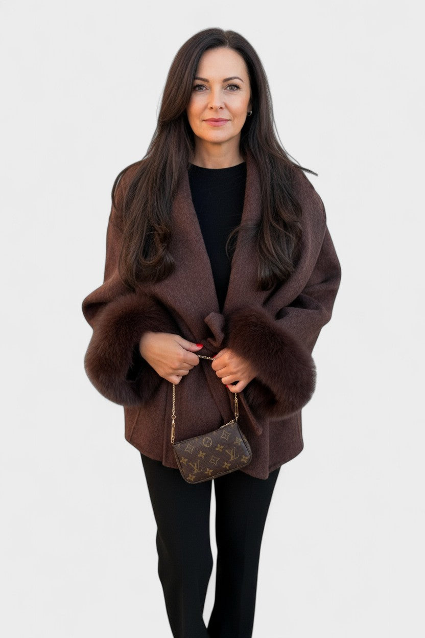Dagmar™ | Manteau élégant en fausse fourrure