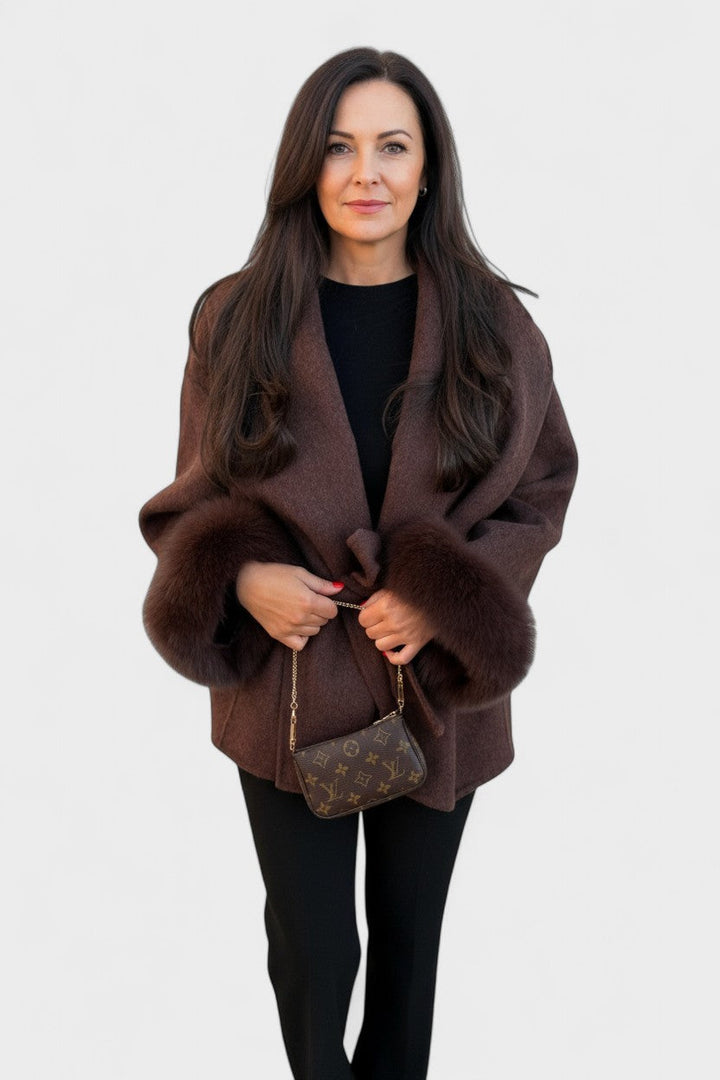 Dagmar™ | Manteau élégant en fausse fourrure