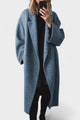 Ditte™ | Manteau long en laine au design intemporel