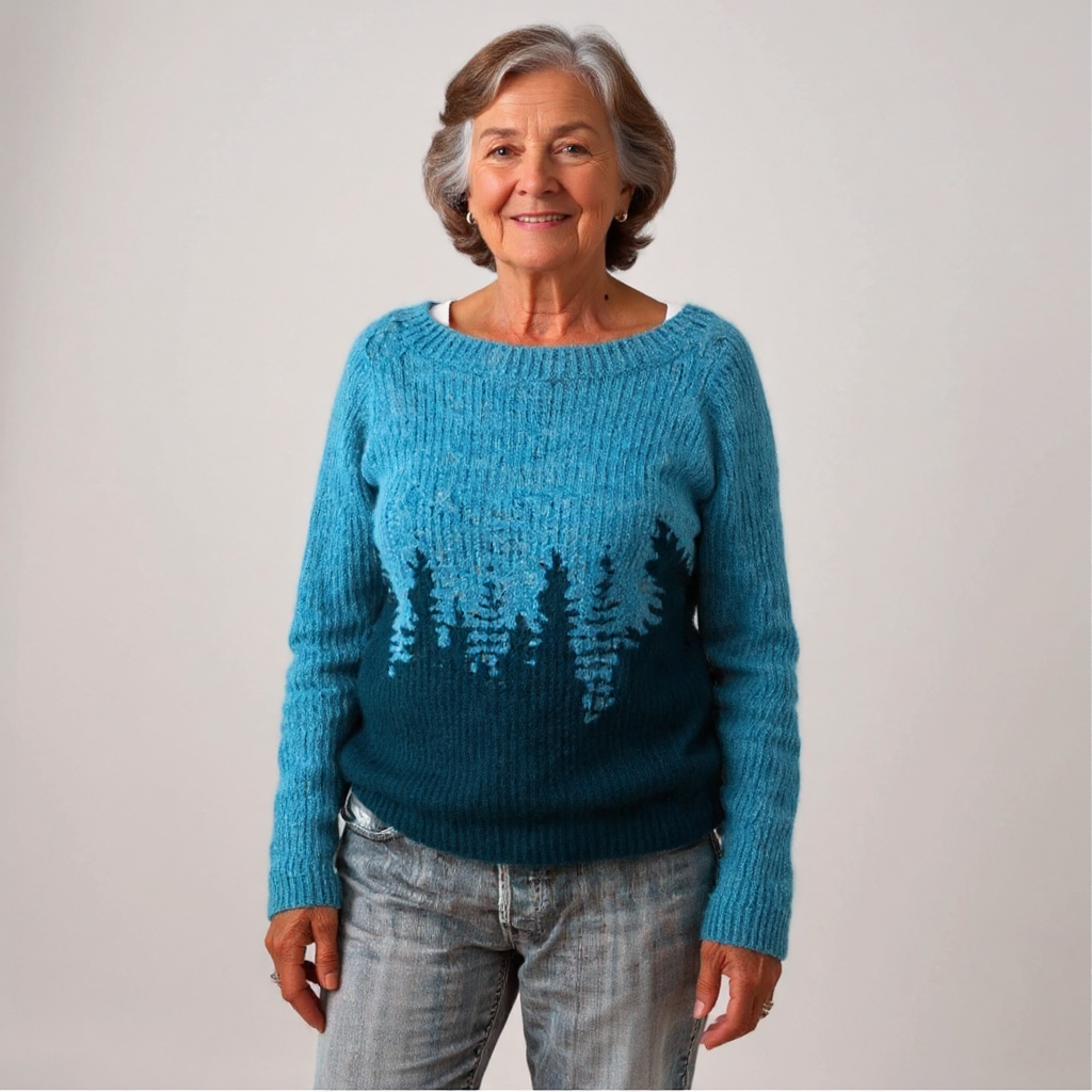 Donna | Pull Islandais Vintage