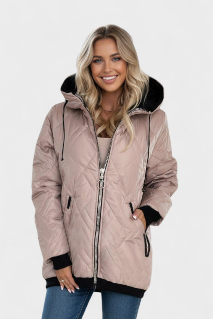 Elara™ | Parka élégant au design luxueux