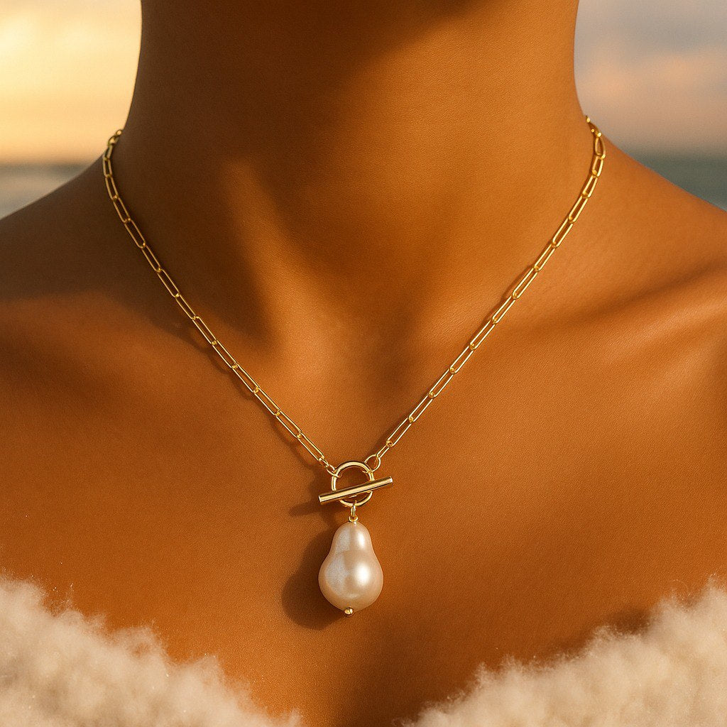 Elin | Collier avec perles baroques