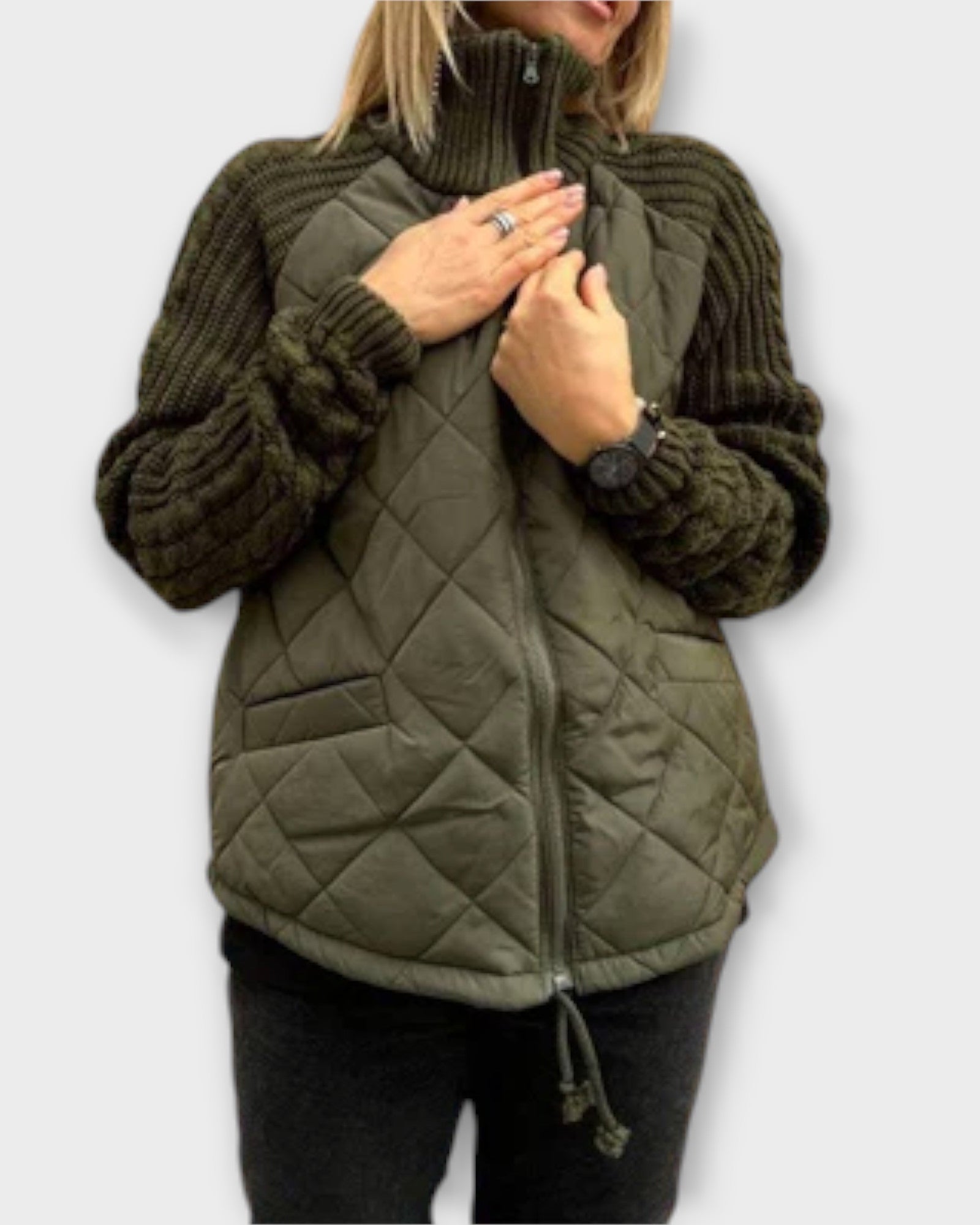 Elin | Veste à col montant