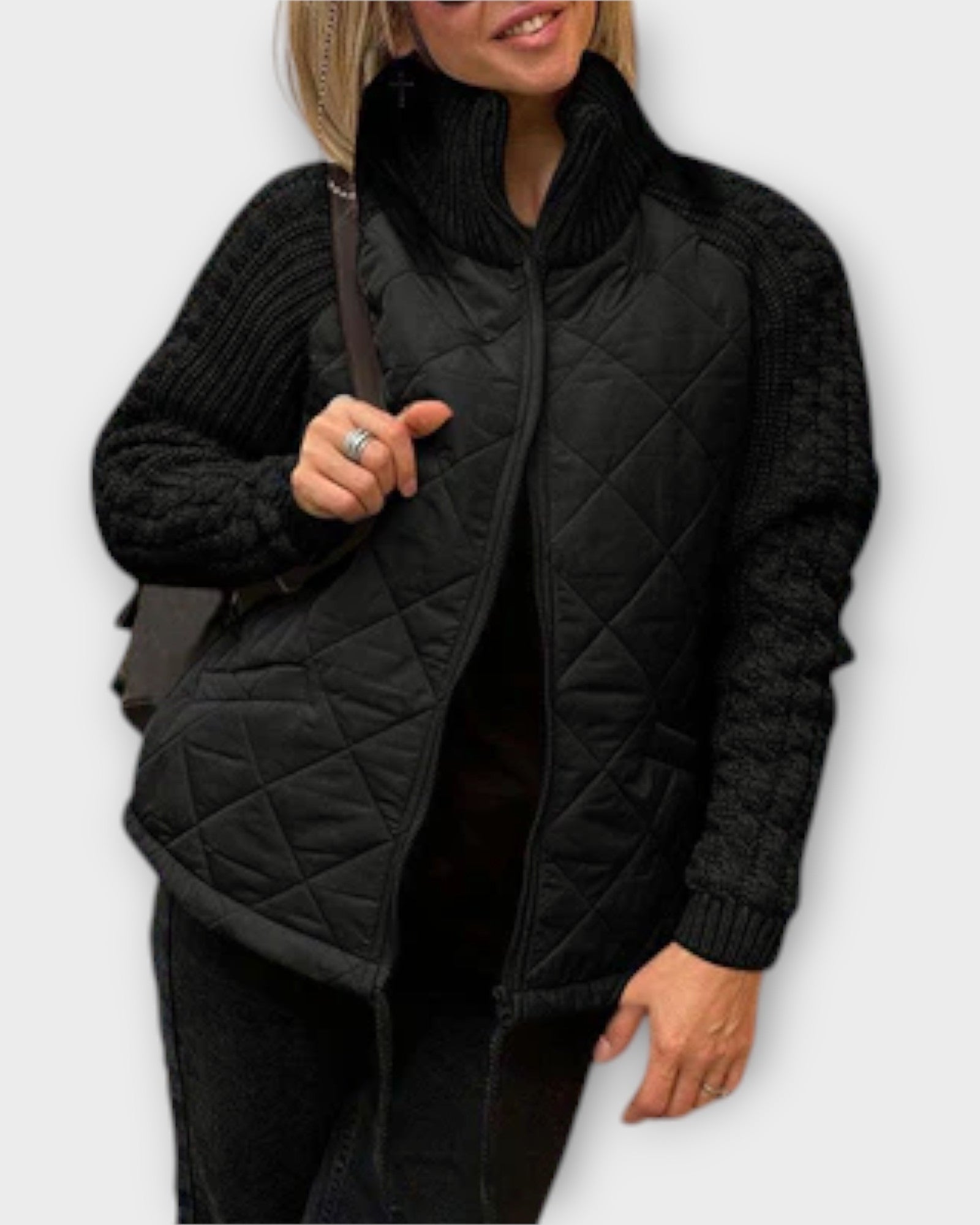 Elin | Veste à col montant