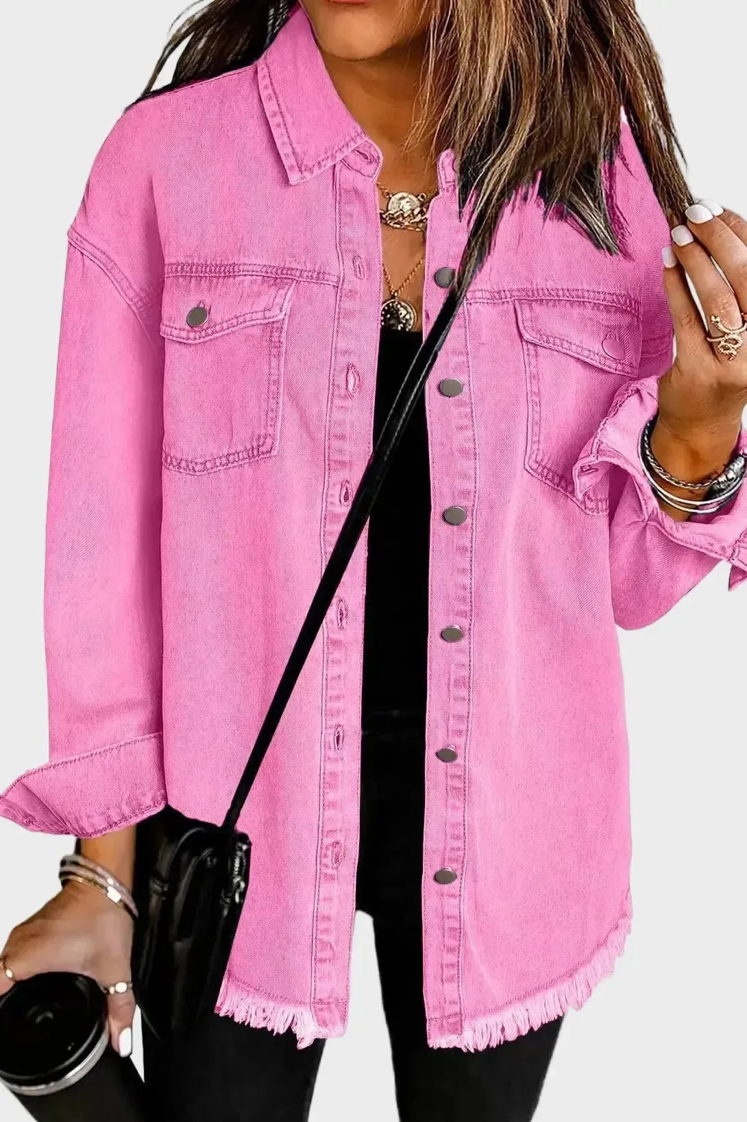 Elin | Veste en Jean Rose