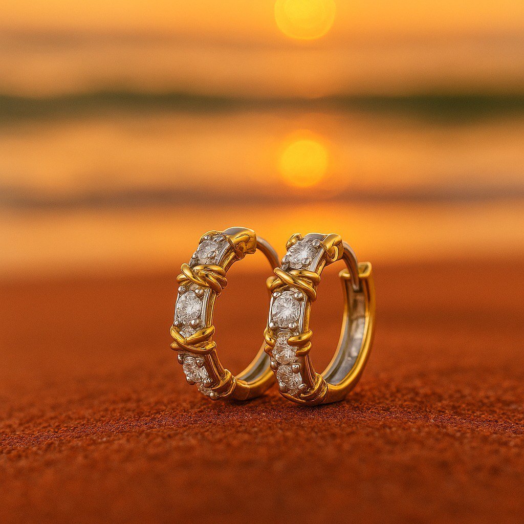 Ella | Boucles d'oreilles en Zircon
