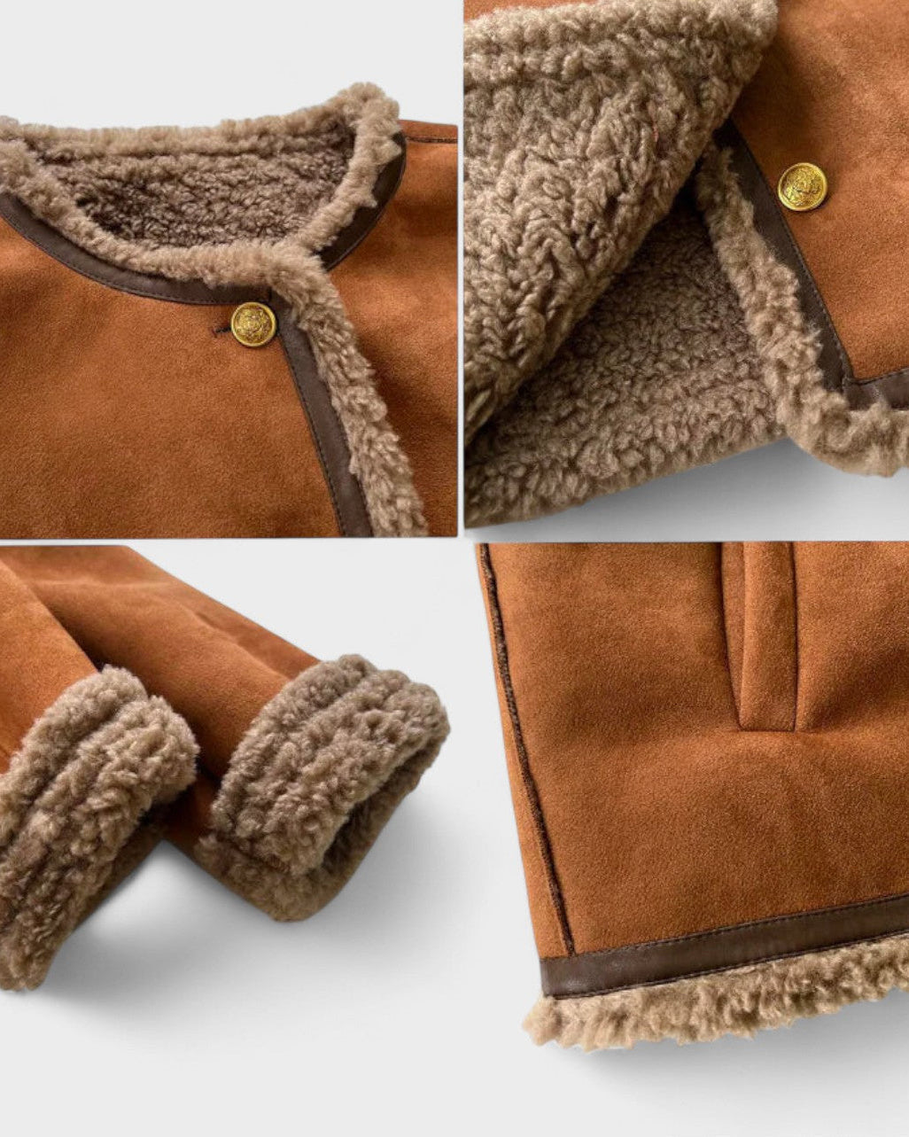 Ellinor™ | Manteau en peau de mouton
