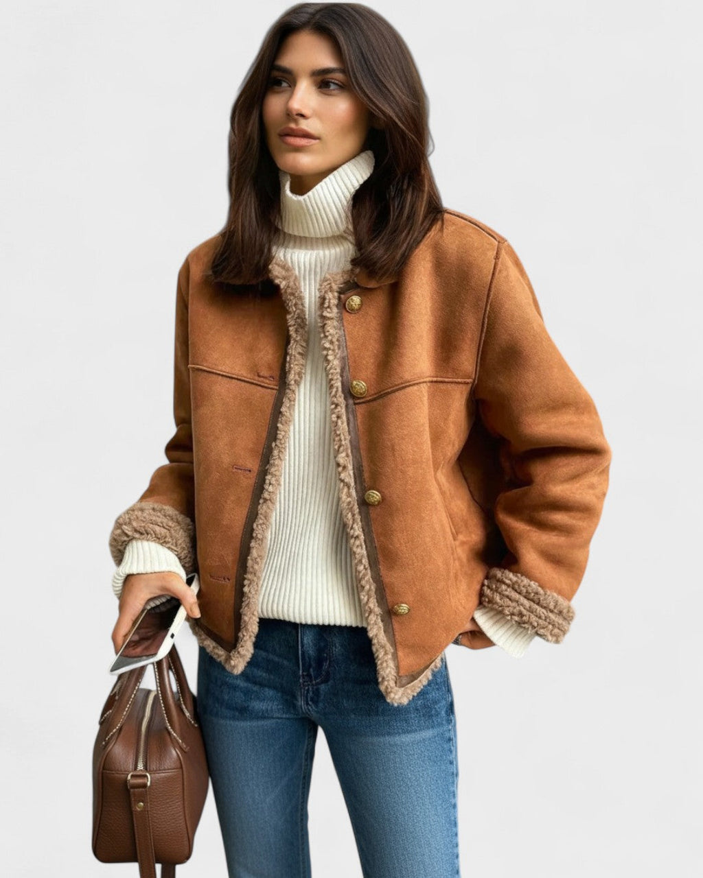 Ellinor™ | Manteau en peau de mouton