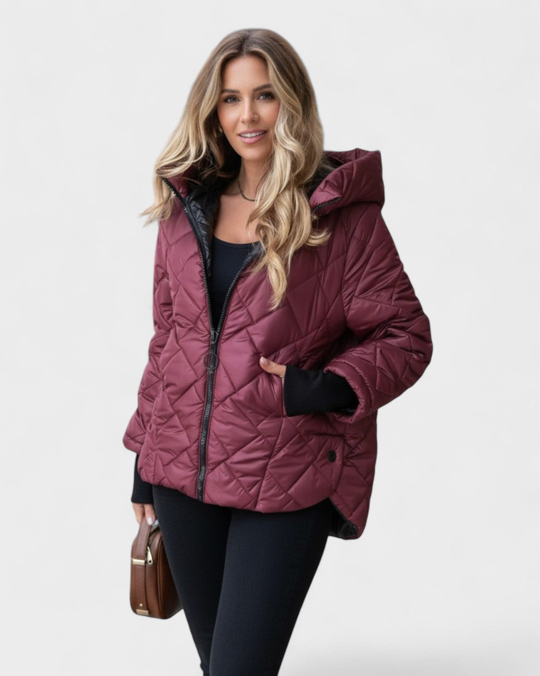 Ema™ | Veste élégante avec capuche