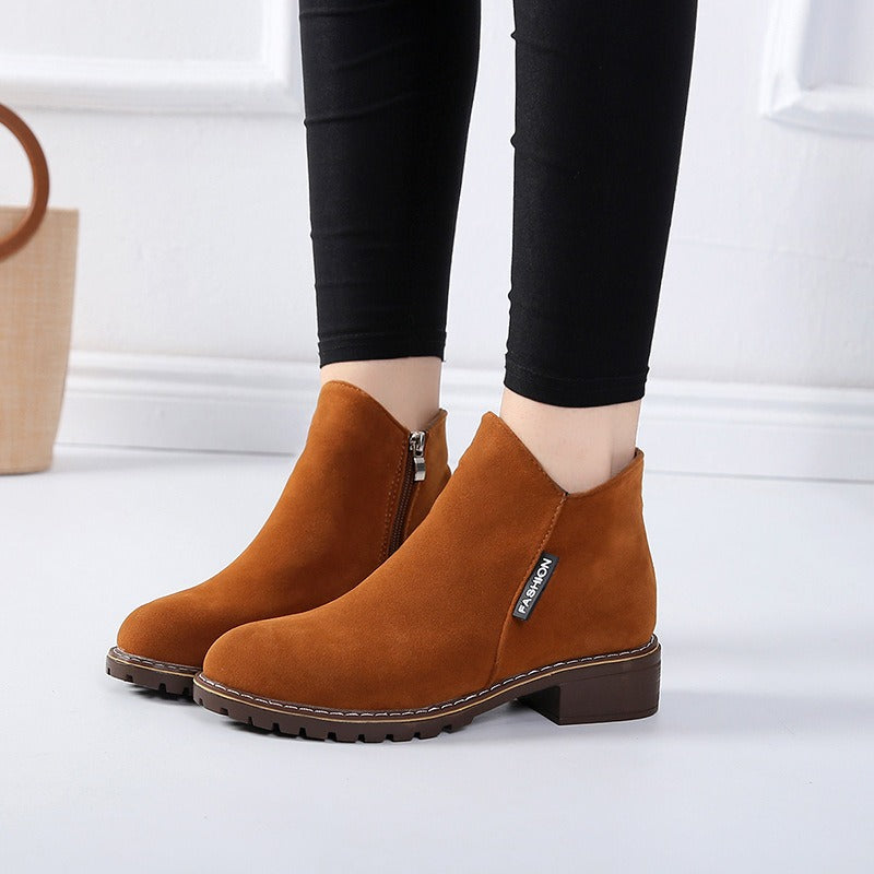 Emilia™ | Bottes d'hiver classiques à talon bas