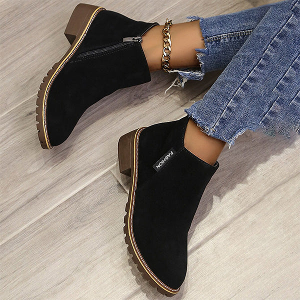 Emilia™ | Bottes d'hiver classiques à talon bas
