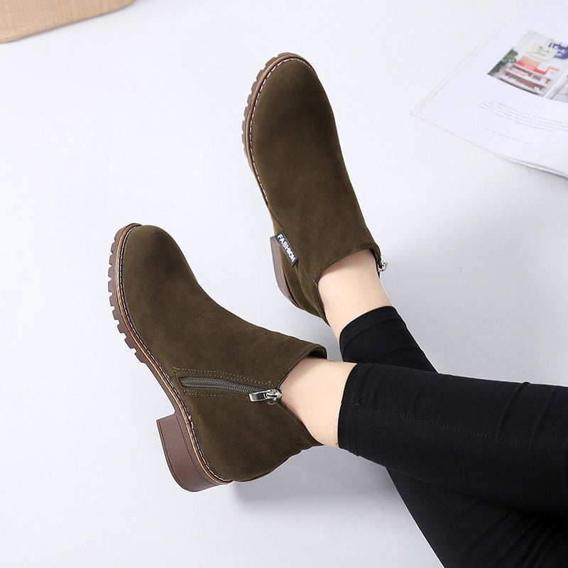 Emilia™ | Bottes d'hiver classiques à talon bas