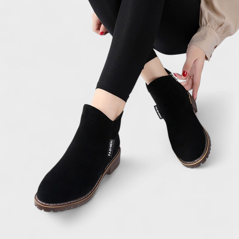 Emilia™ | Bottes d'hiver classiques à talon bas