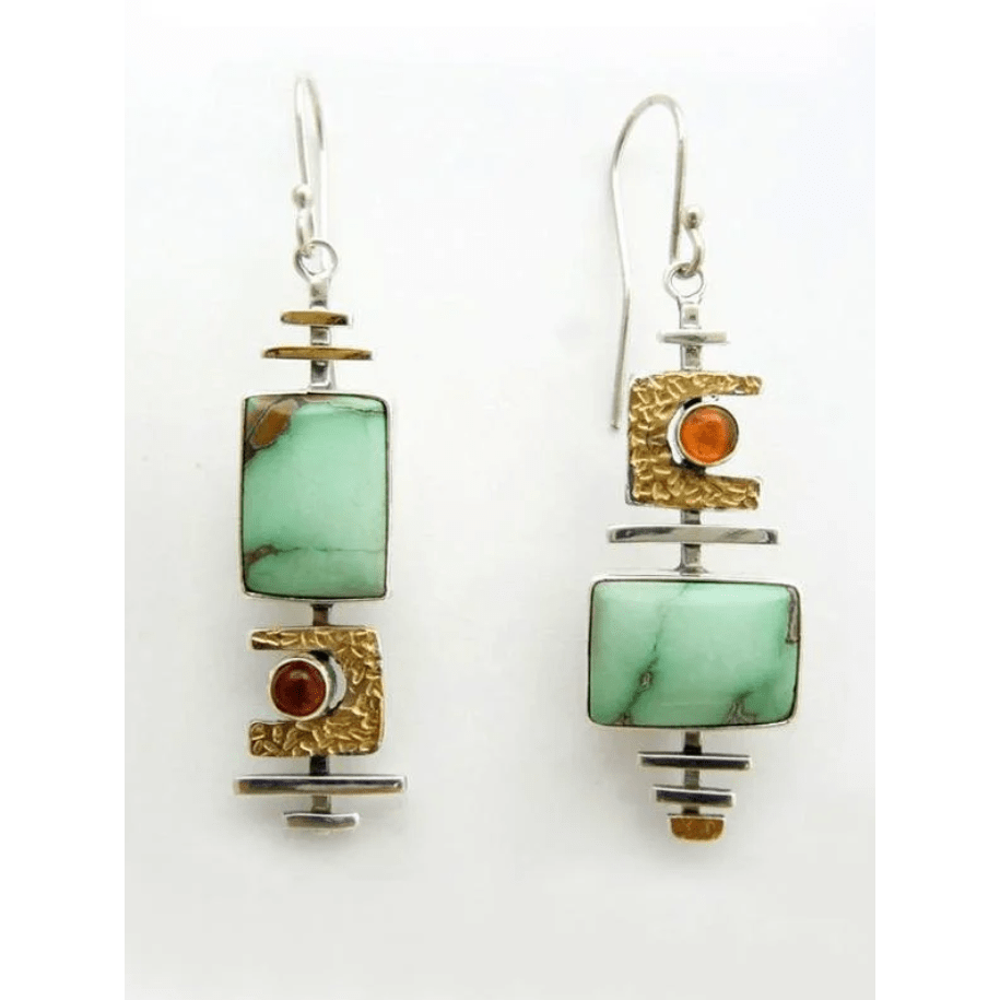 Emilie | Boucles d'Oreilles Goutte Ethniques
