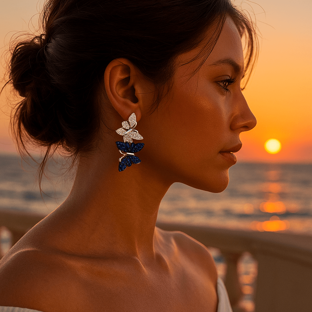 Emma | Boucles d'oreilles papillon
