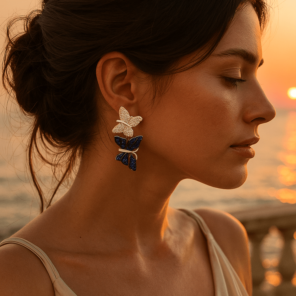 Emma | Boucles d'oreilles papillon
