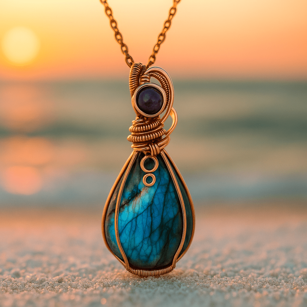 Filippa | Pendentif en Labradorite