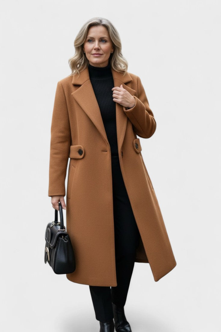 Frederikke™ | Manteau en laine pour femmes
