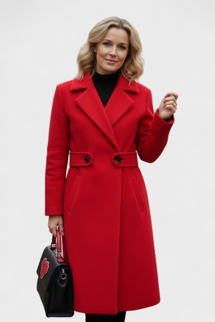 Frederikke™ | Manteau en laine pour femmes