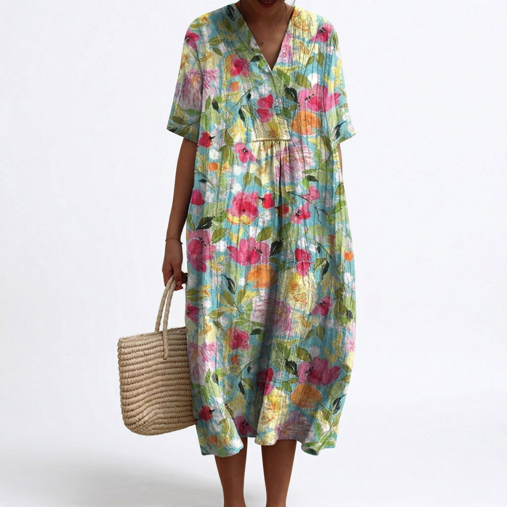 Agathe - Robe d’Été Confortable