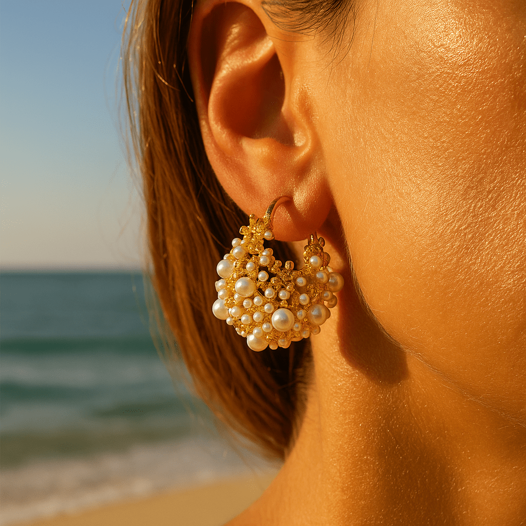 Gitte | Boucles d'oreilles Guldmorgen