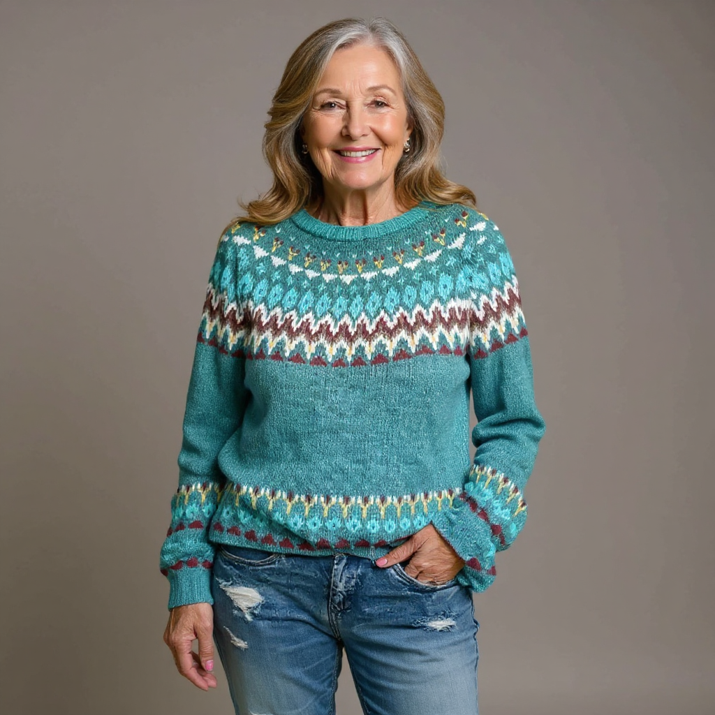 Gloria | Pull vintage islandais