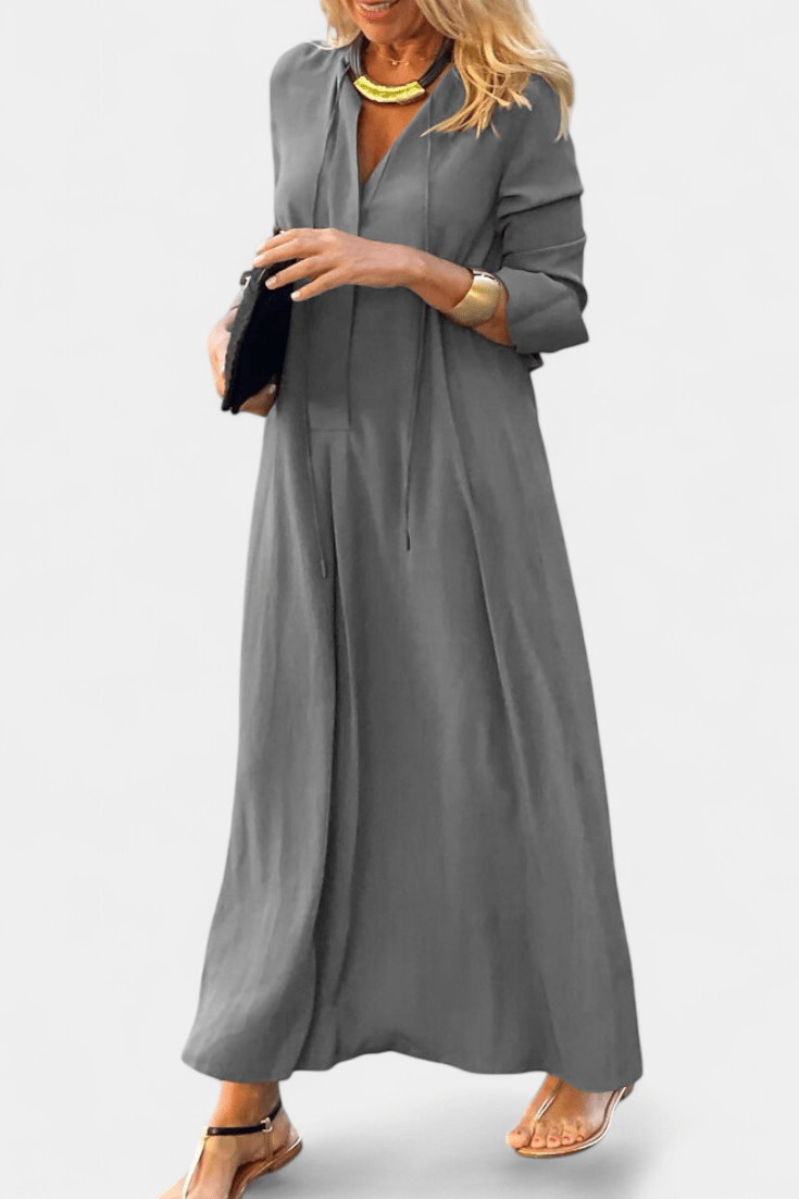 Helene | Robe à décolleté en V