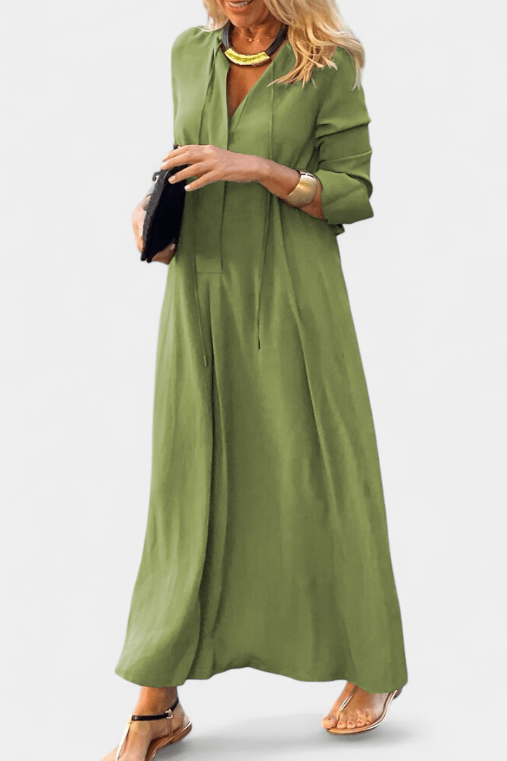 Helene | Robe à décolleté en V