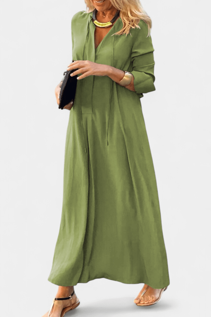 Helene | Robe à décolleté en V