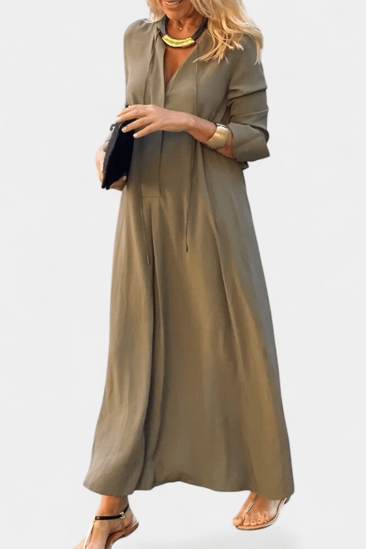 Helene | Robe à décolleté en V